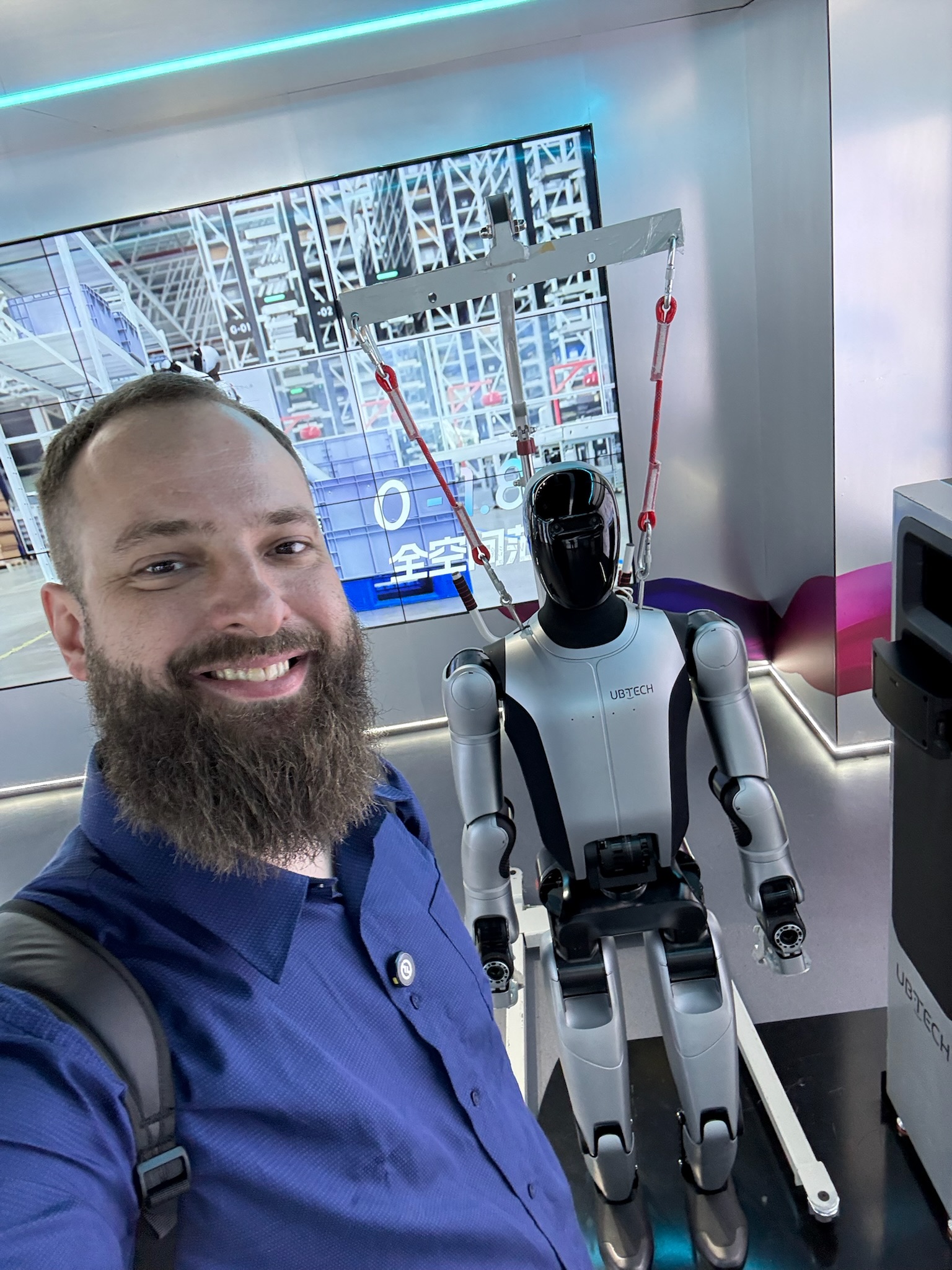 Equipe da missão na Tencent