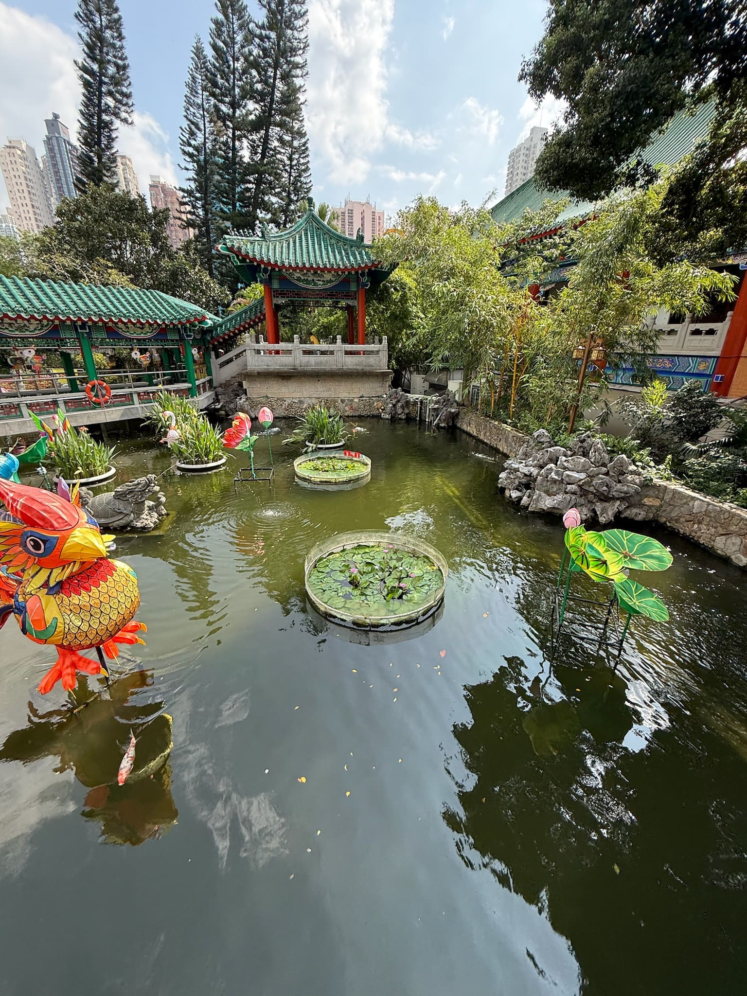 Fogos de encerramento na Disney Hong Kong