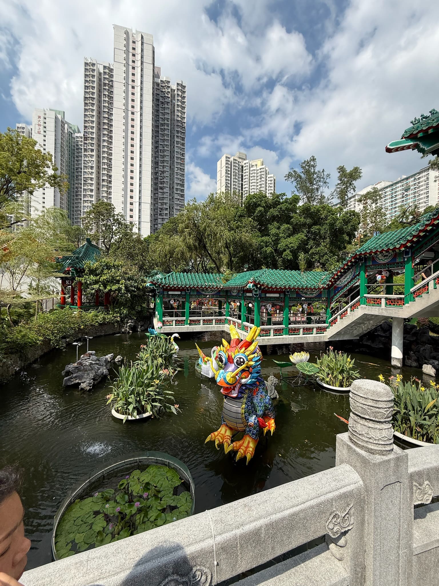 Fogos de encerramento na Disney Hong Kong