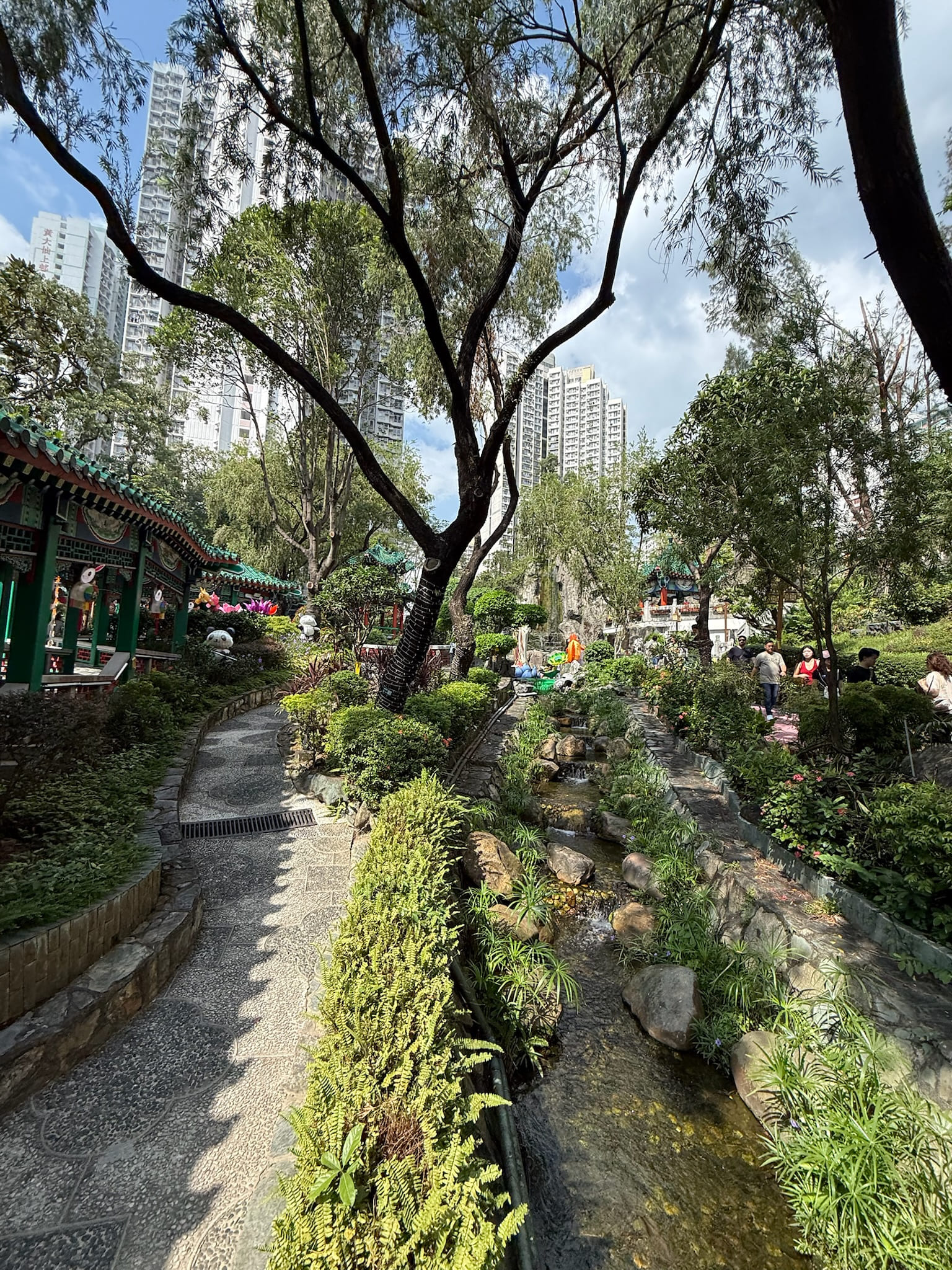 Fogos de encerramento na Disney Hong Kong