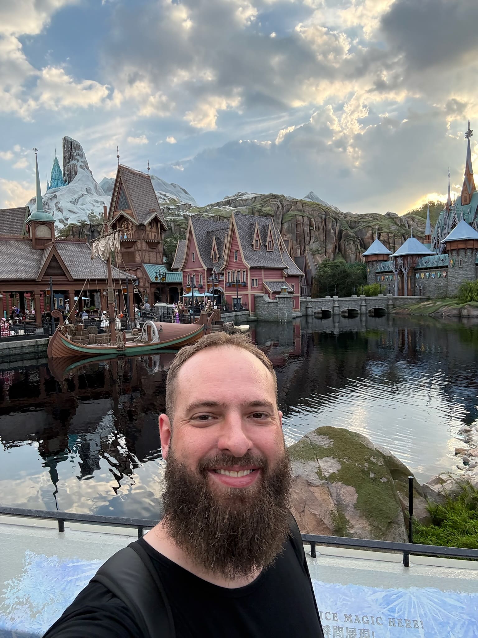 Fogos de encerramento na Disney Hong Kong