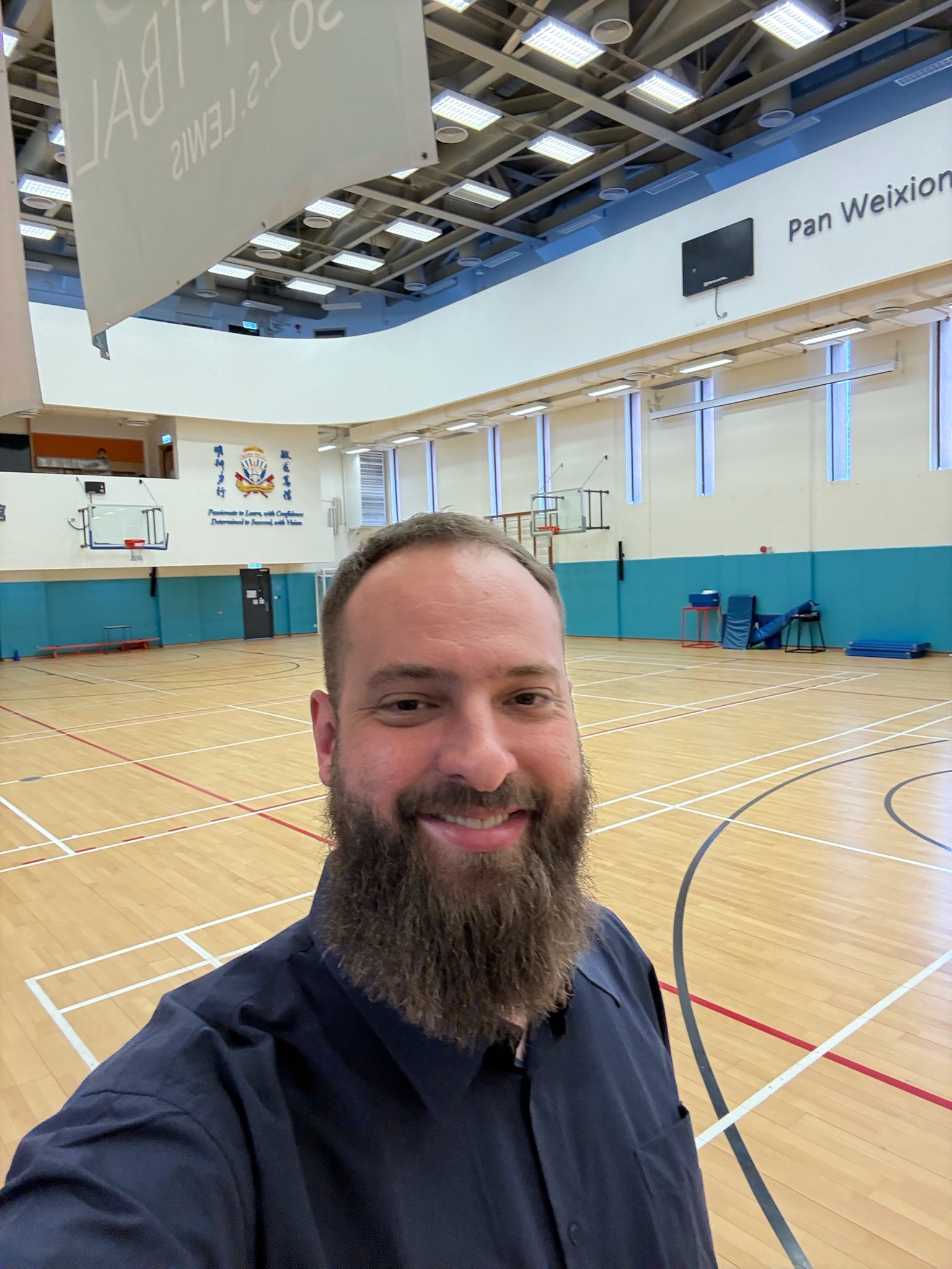 Equipe da missão na CUHK