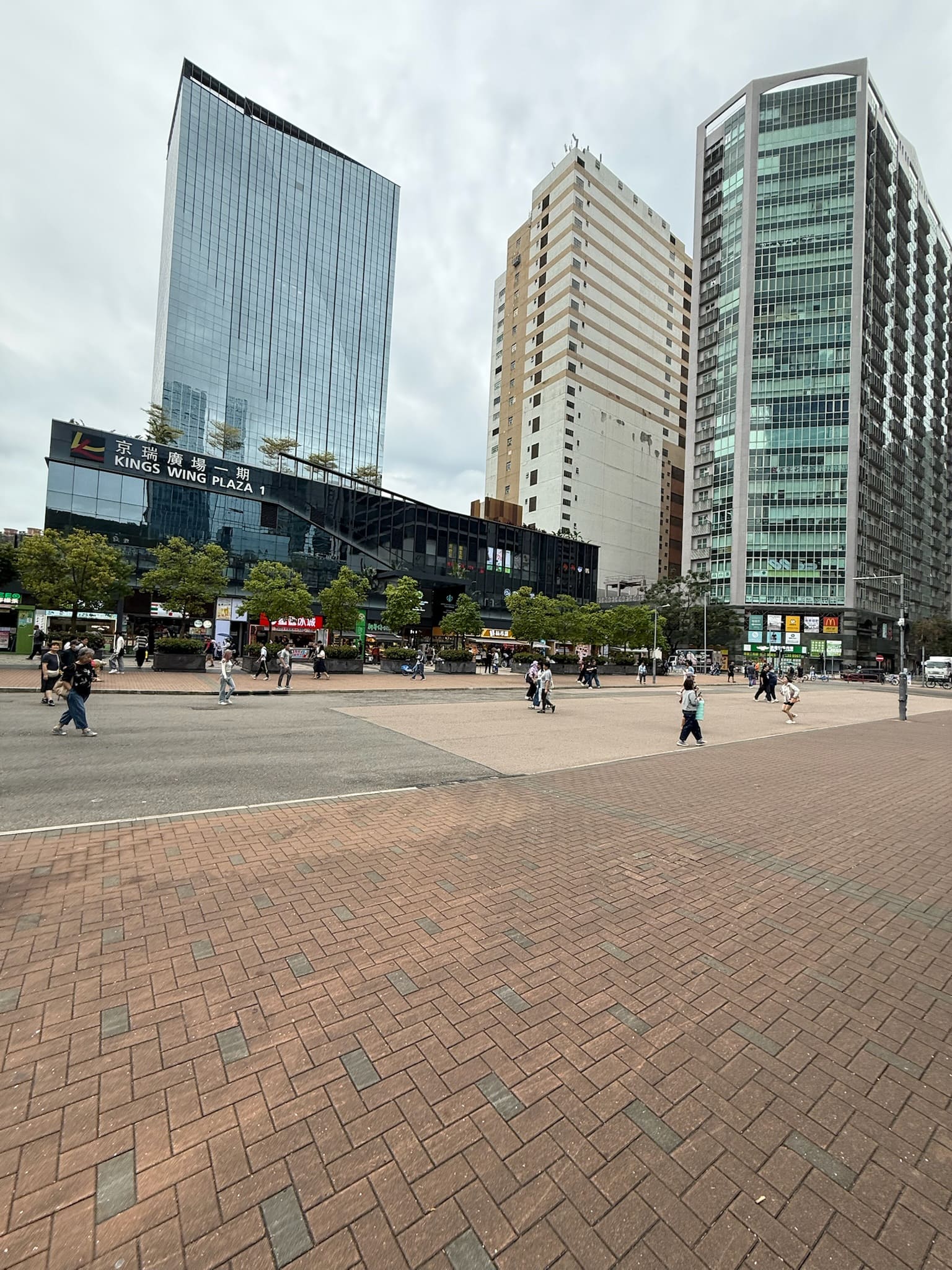 Encerramento do dia em Hong Kong