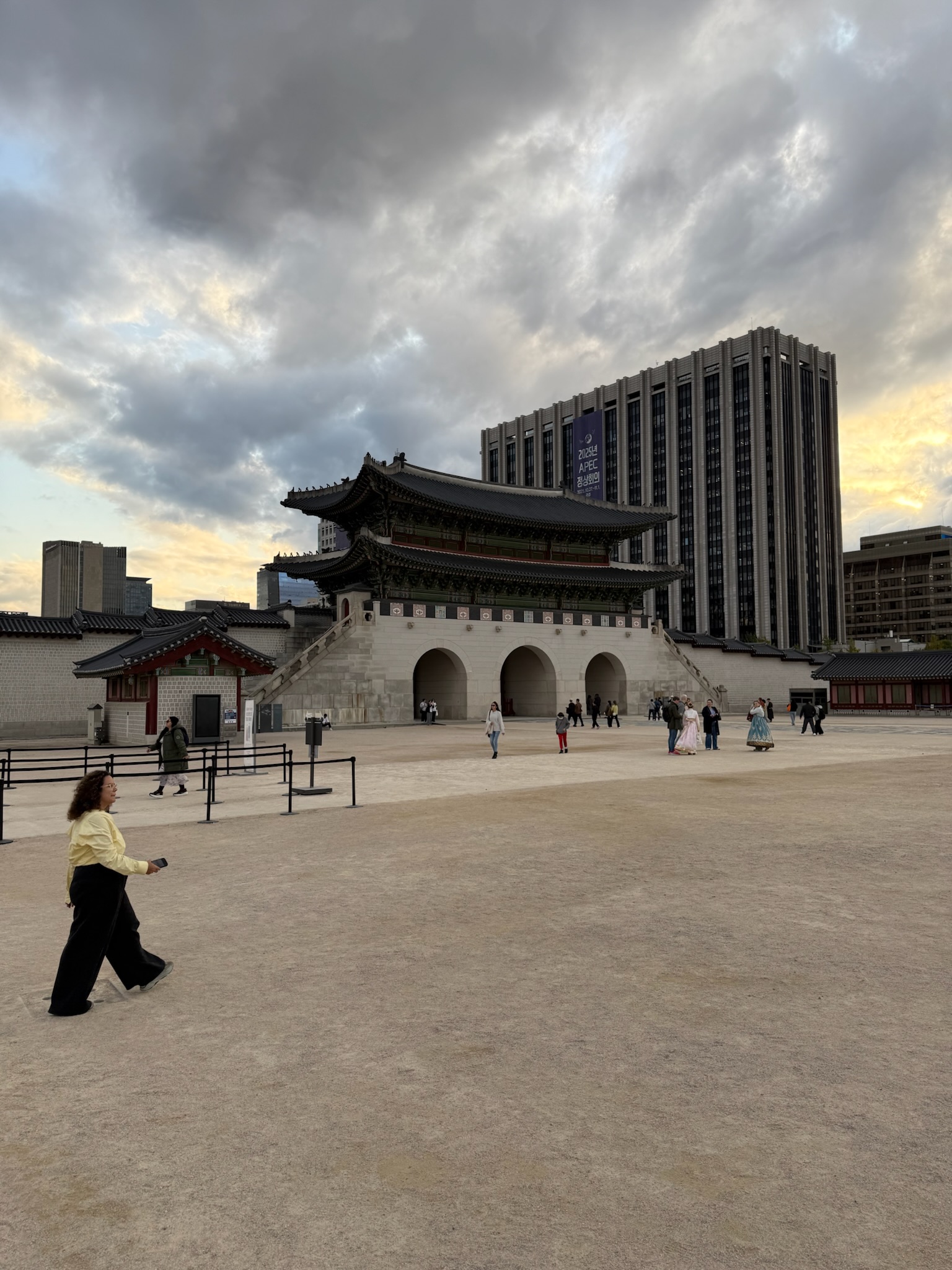 Palácio Gyeongbokgung em Seul