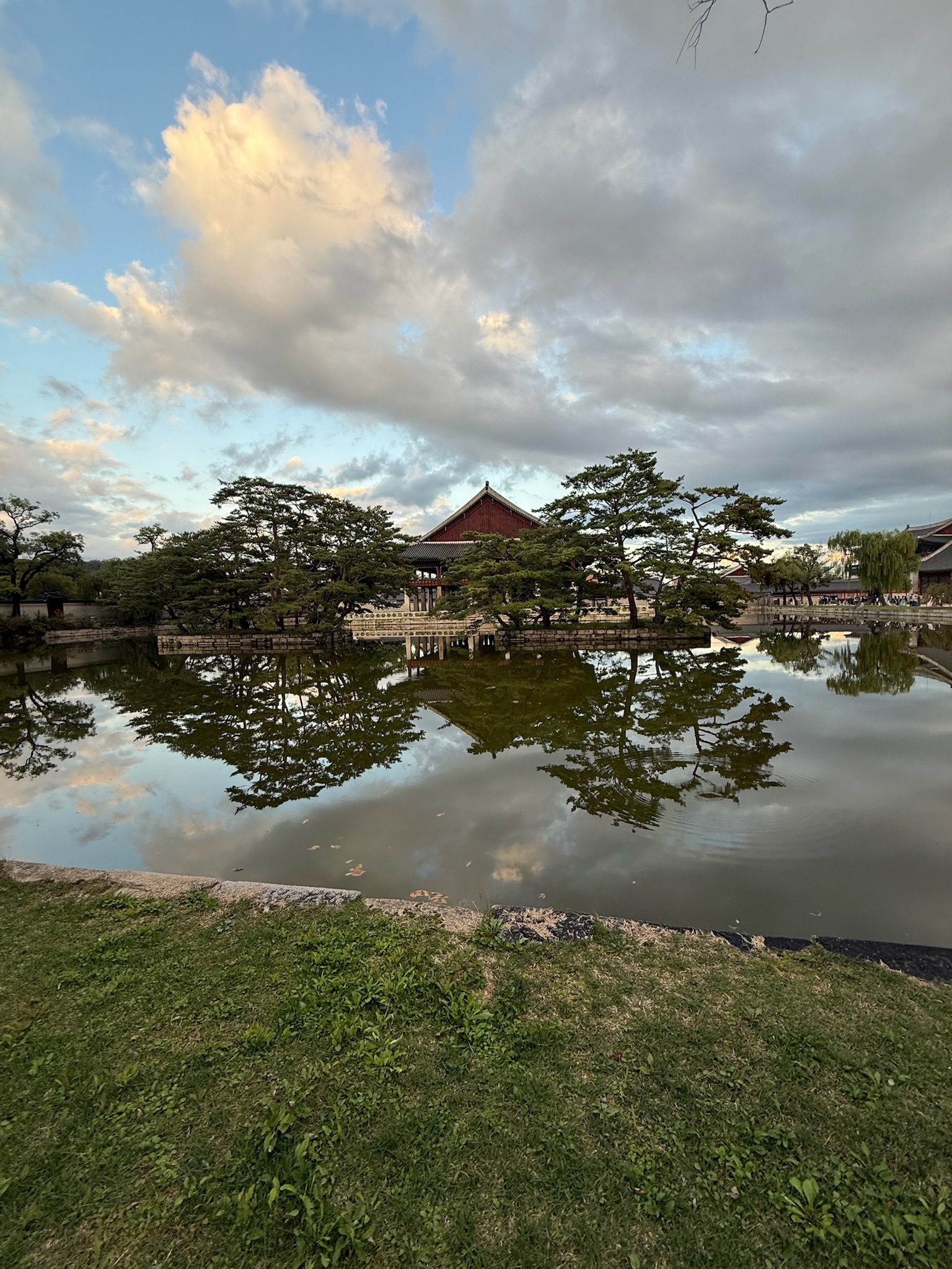 Vista noturna da cidade de Seul