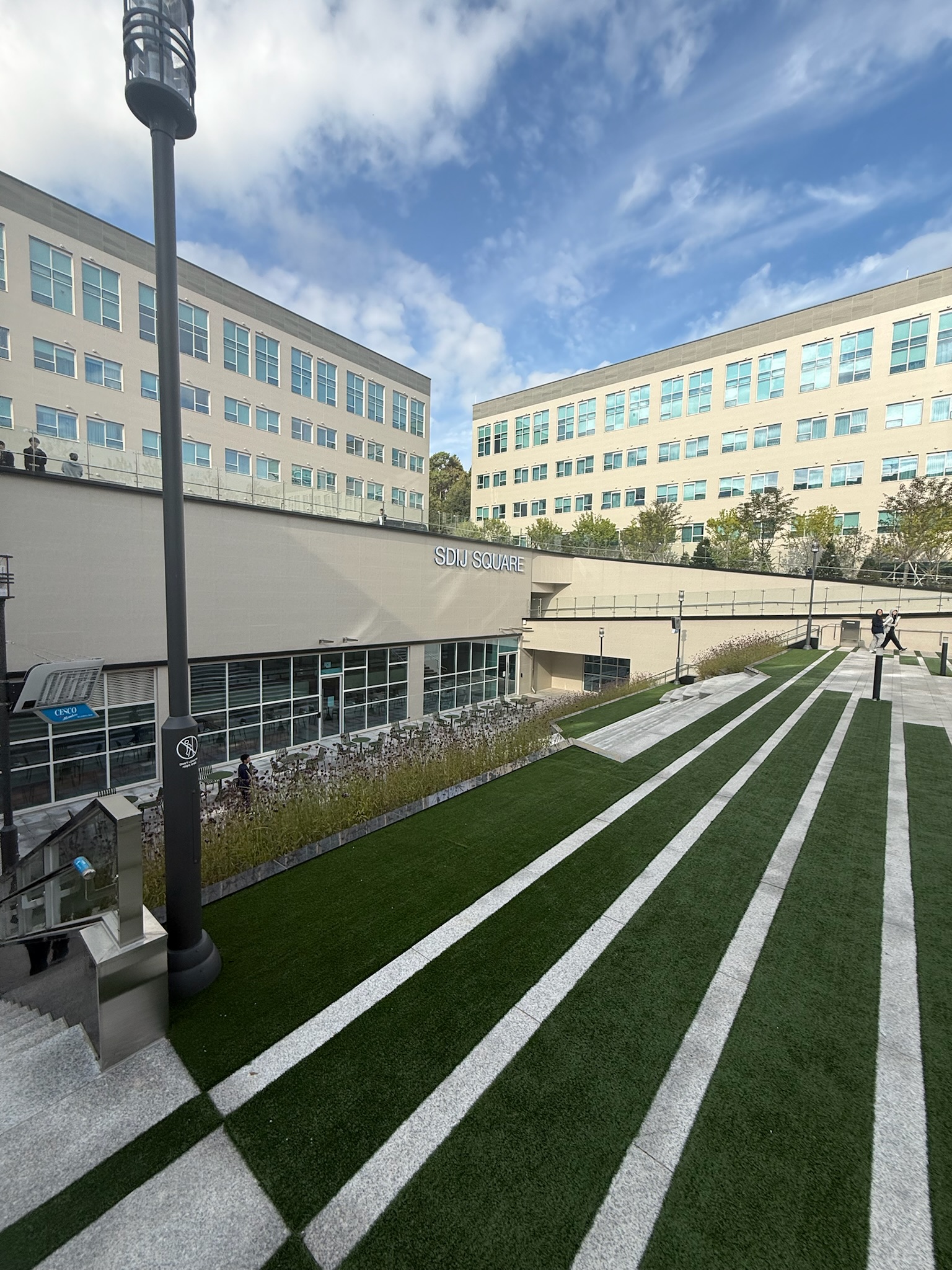 Sala de estudos no Hagwon coreano